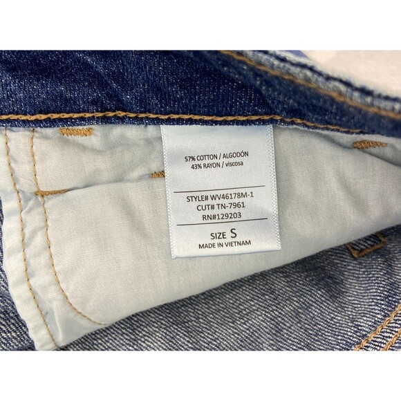 Cello Women Small Denim Shorts Jeans Cutoff Mid Rise NWT - Picture 6 of 8